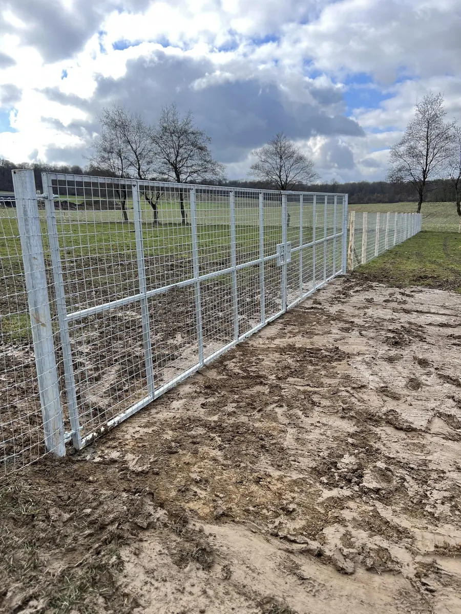 Réalisation de clôture Clôtures Morel — chantier 24