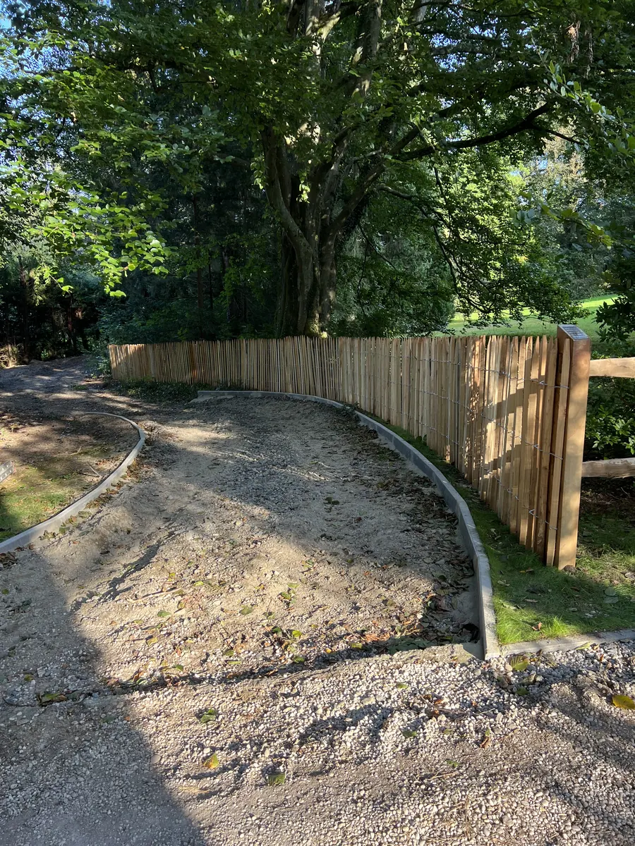 Réalisation de clôture Clôtures Morel — chantier 32