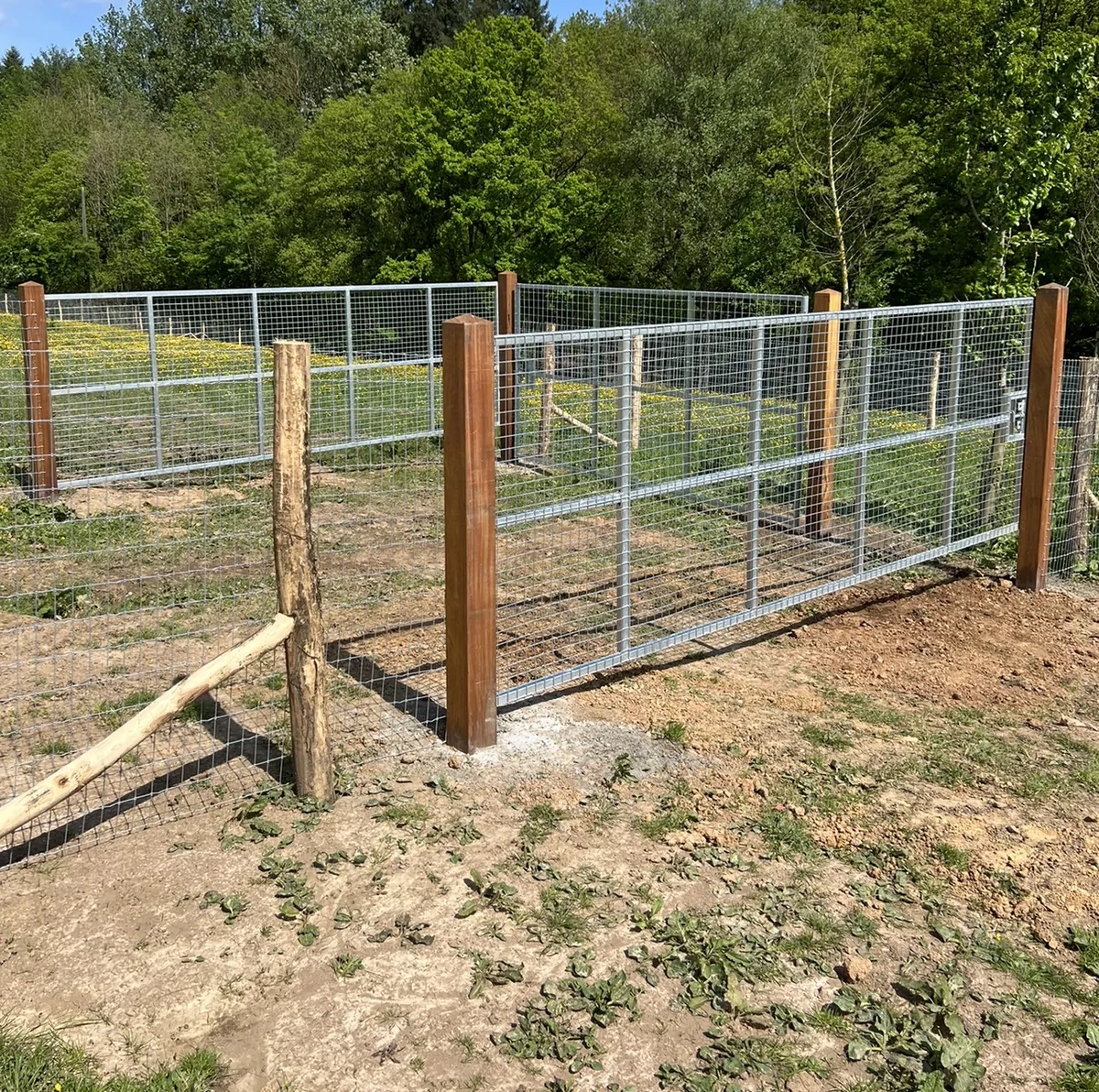 Réalisation de clôture Clôtures Morel — chantier 37