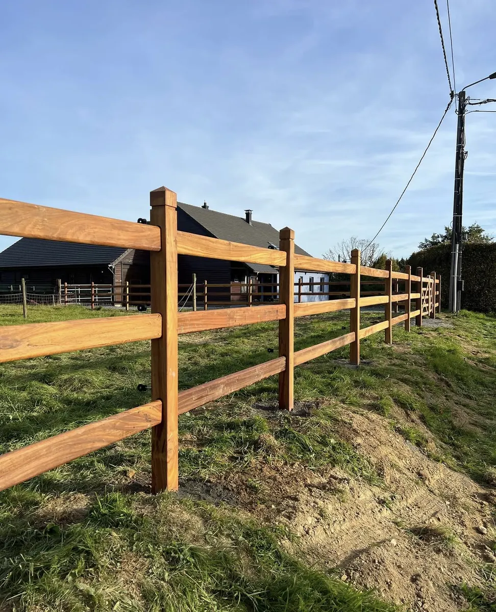 Réalisation de clôture Clôtures Morel — chantier 39